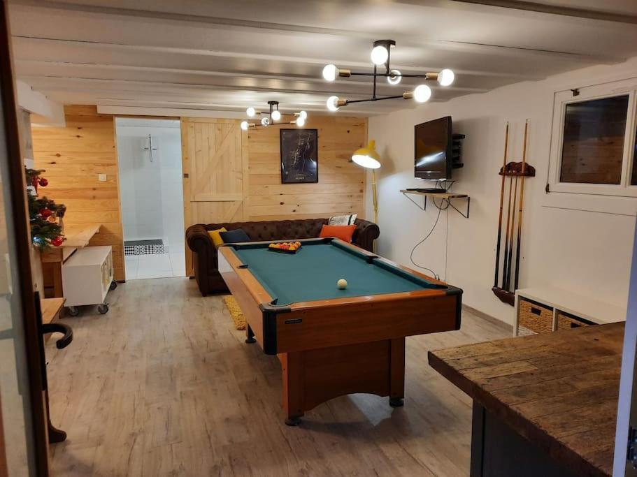 Avec Terrasse Et Billard